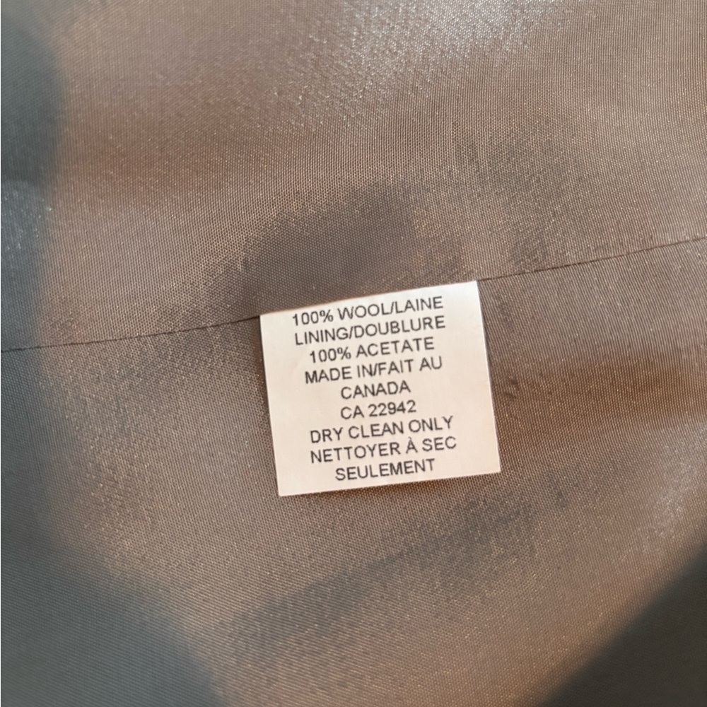 Classic Women's Gray Ross Mayer 100% Wool Blazer - Picture 3 of 10